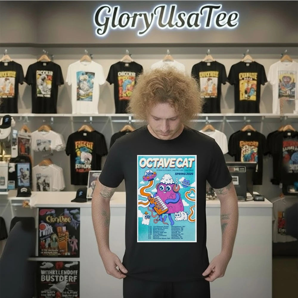 Octave Cat Spring 2026 Tour Poster Shirt