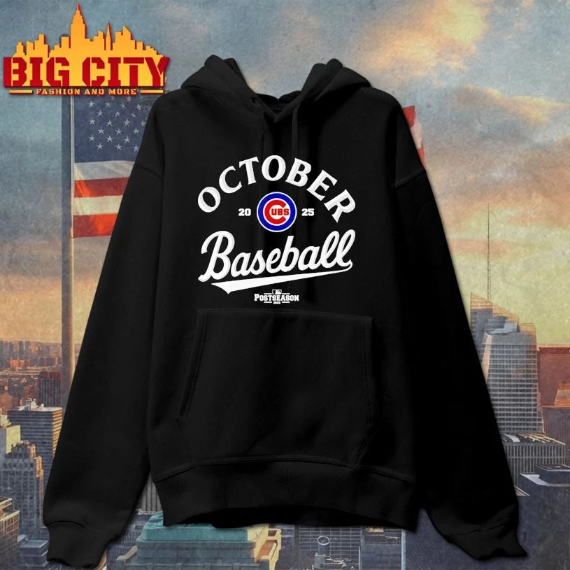 October Baseball Chicago Cubs Postseason 2025 shirt