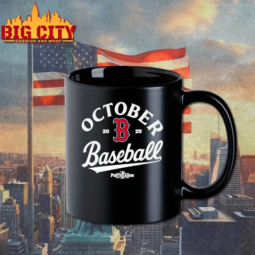 October Baseball Red Sox October Postseason 2025 shirt
