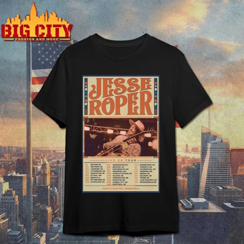 October &amp; November 2025 Jesse Roper Poster shirt