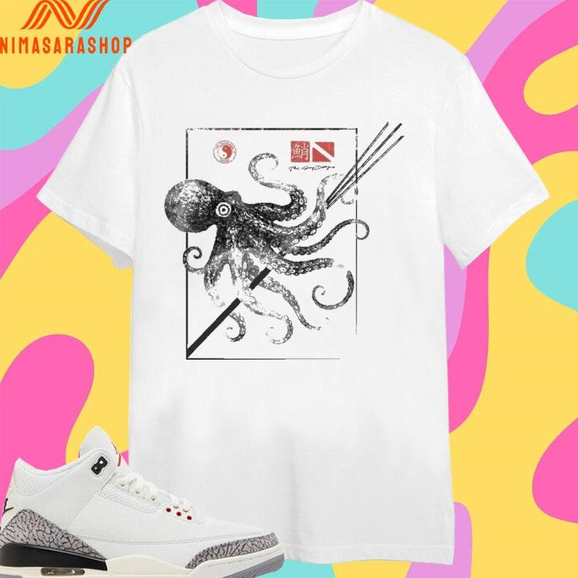 Octopus Tako Print Shirts