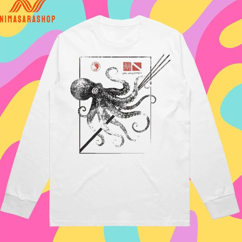 Octopus Tako Print Shirts