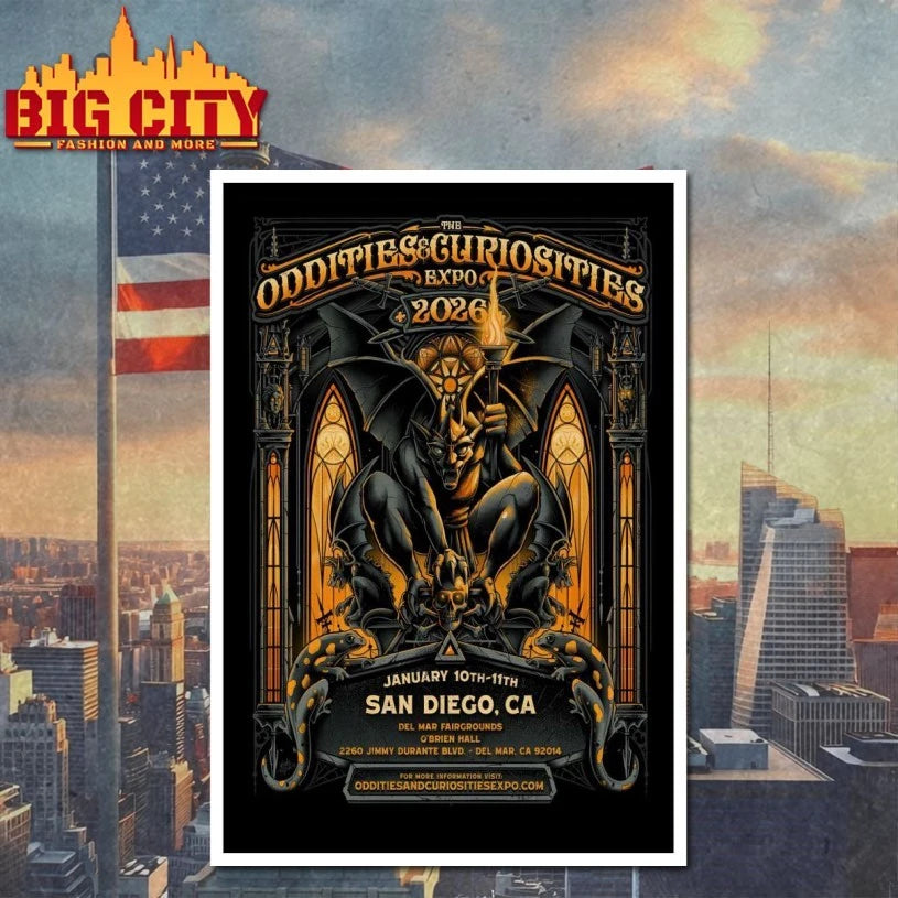 Oddities And Curiosities Expo 1.10-1.11.2026 San Diego CA Poster shirt