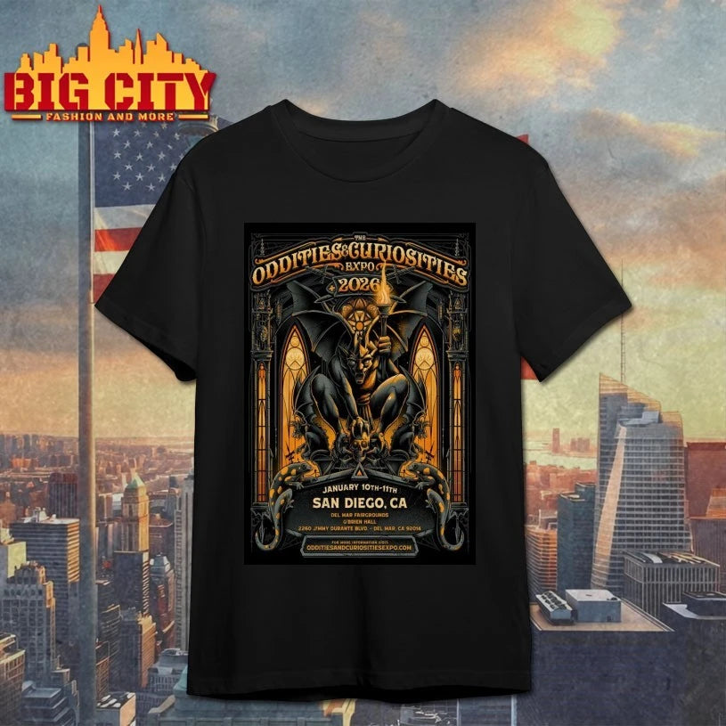 Oddities And Curiosities Expo 1.10-1.11.2026 San Diego CA Poster shirt