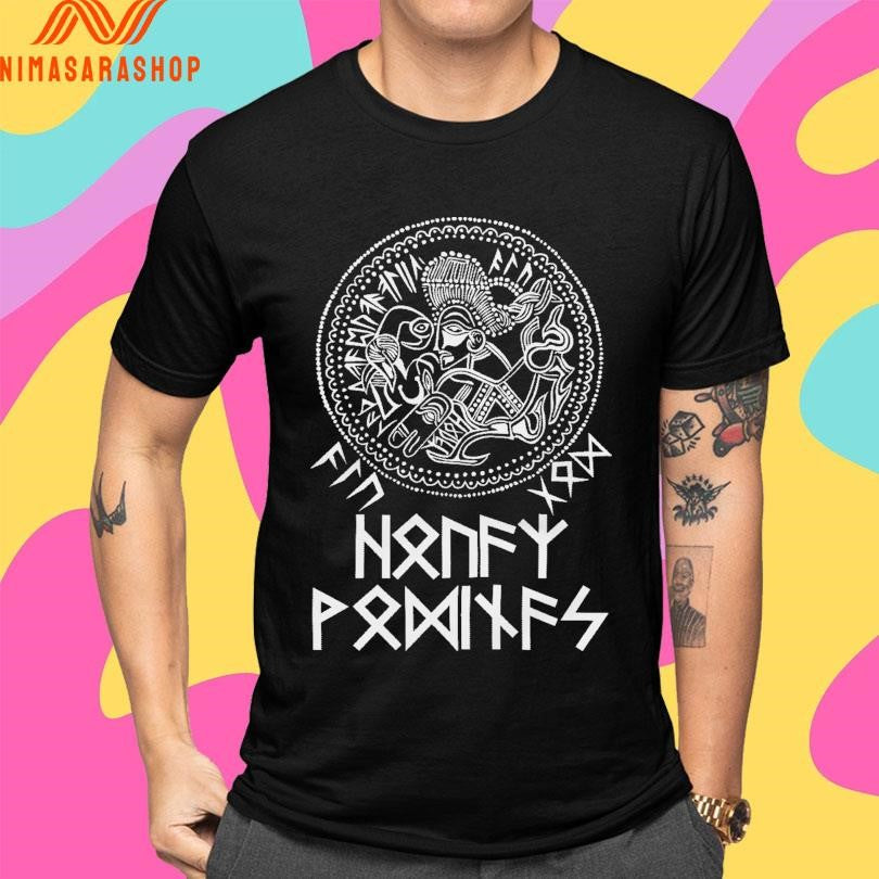 Odin Alu God Bracteate Shirts