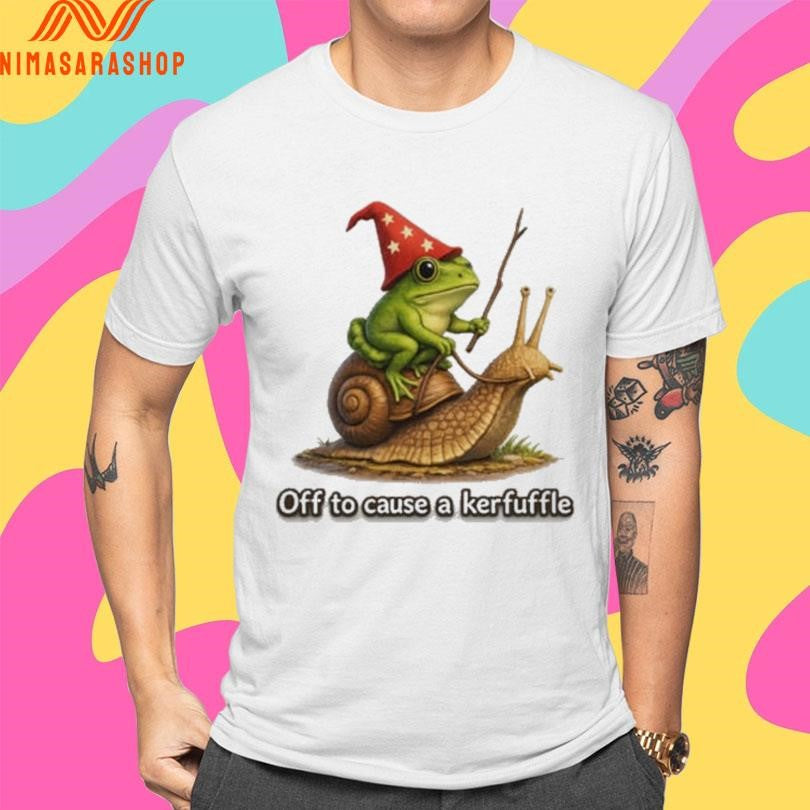 Off To Cause A Kerfuffle Frogs Shirts