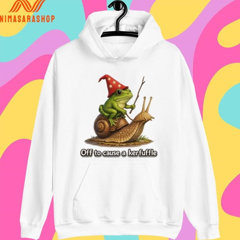Off To Cause A Kerfuffle Frogs Shirts