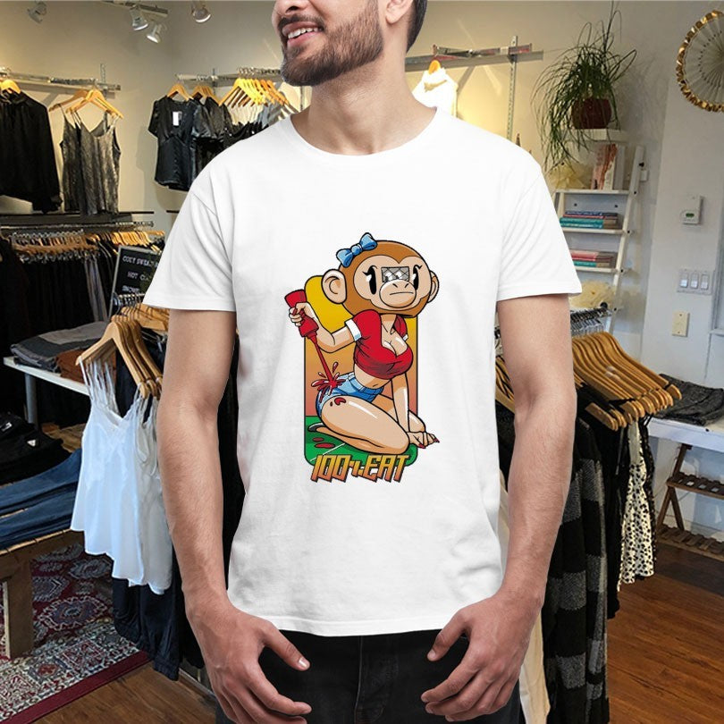 Official 100 Percent Eat Monkey Hookup Shirts