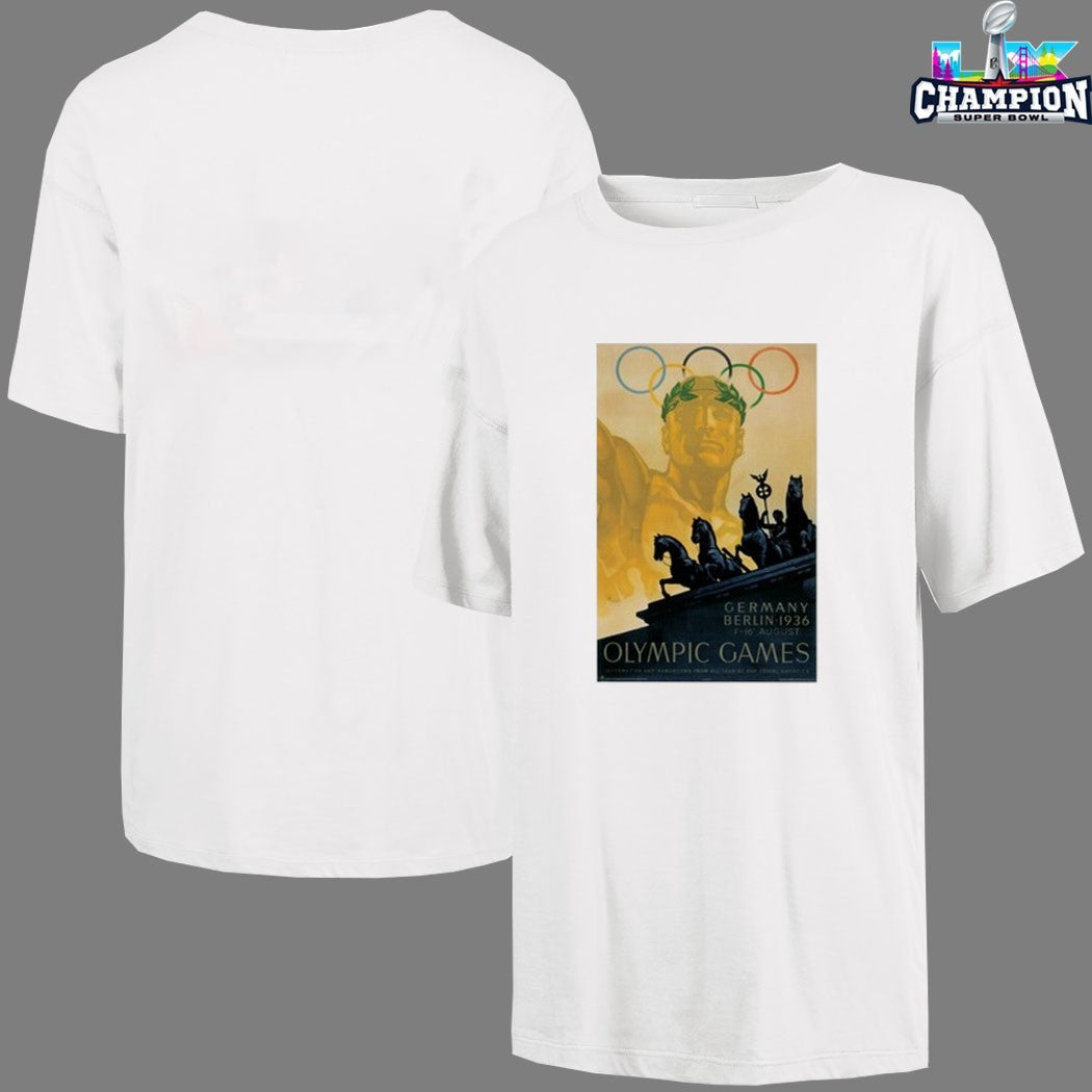 Official 1936 Berlin Games Olympic Heritage T-Shirts