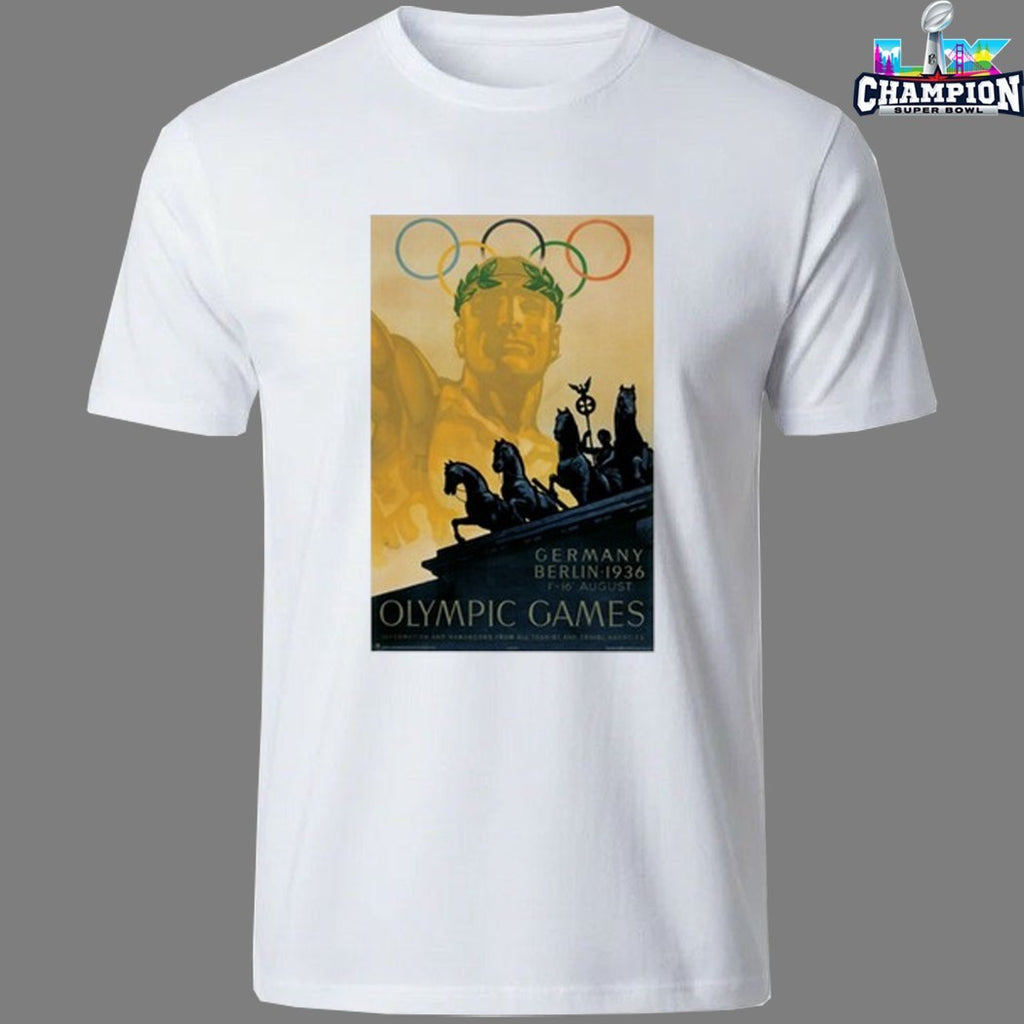 Official 1936 Berlin Games Olympic Heritage T-Shirts