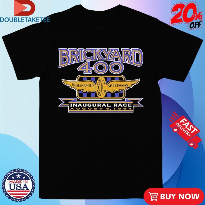 Official 1994 Brickyard 400 Indianapolis Speedway Motor Inaugural Race August 6 1994 Shirts