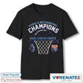 Official 1A Boys Basketball Champions Vance Charter Knights 2026 NCHSAA T-Shirt