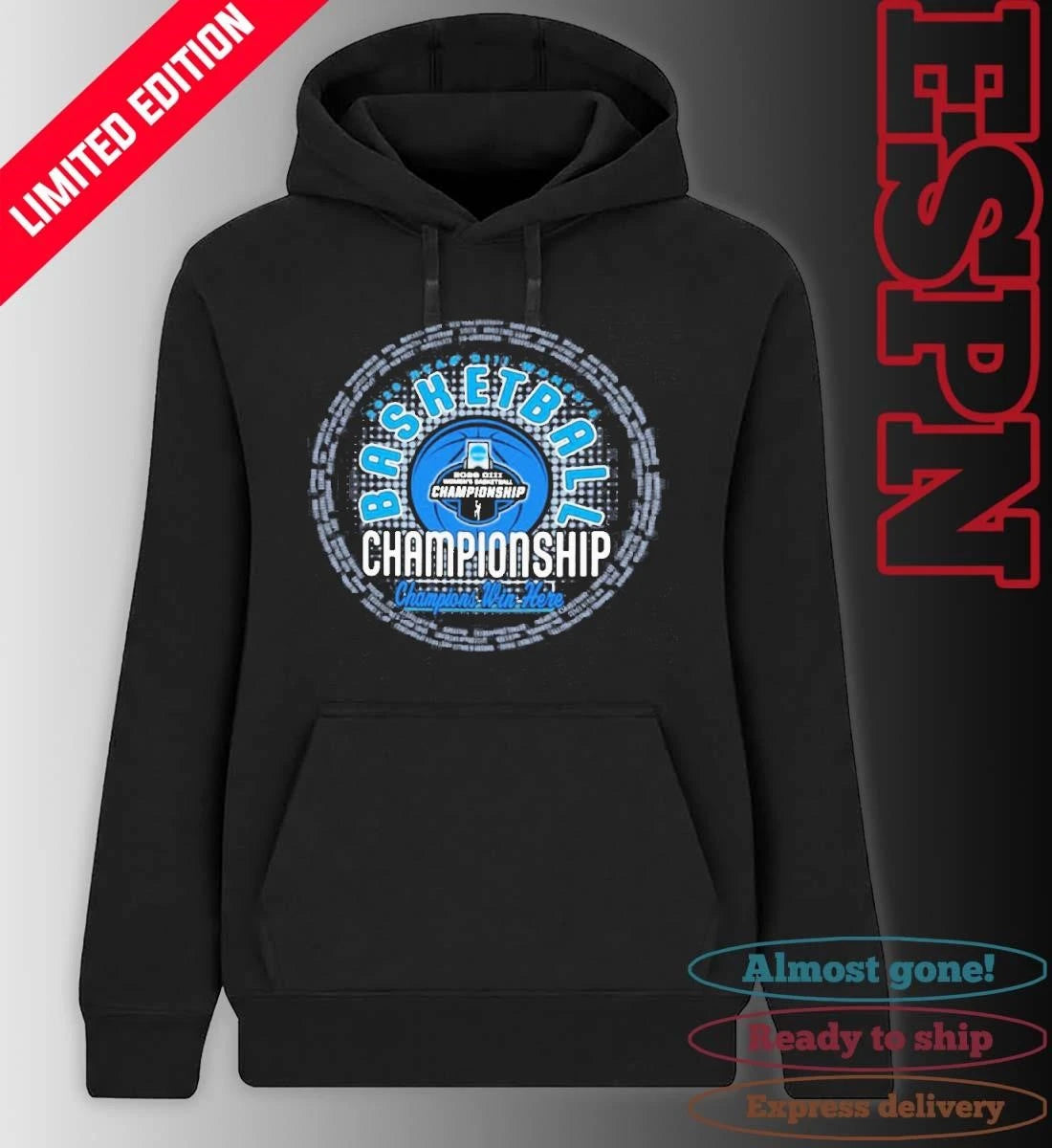 Official 1st, 2nd Rounds 2026 NCAA Division III Women’s Basketball Championship Shirt