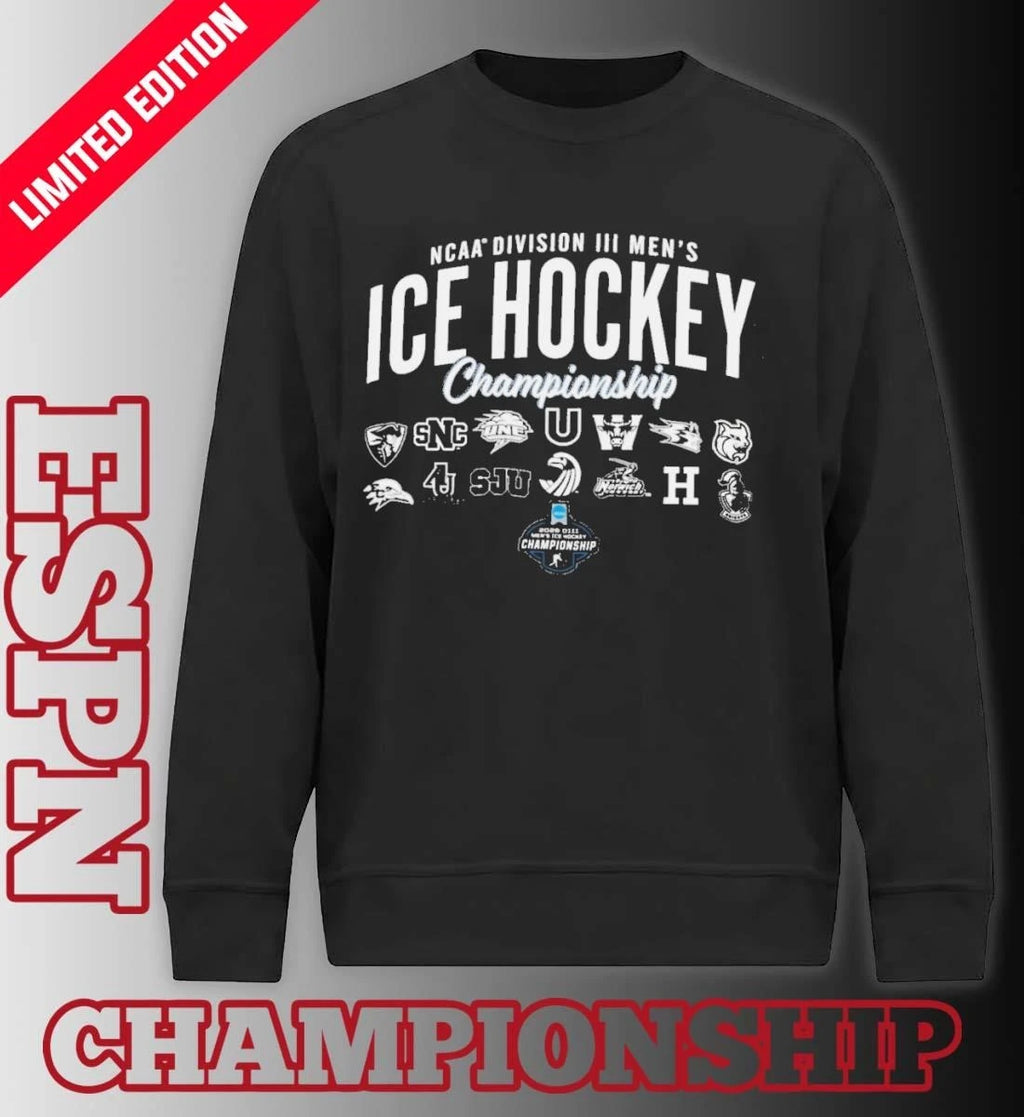 Official 1st Round 2026 NCAA Division III Men’s Ice Hockey Championship T-Shirt