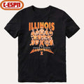 Official 2025-2026 Illinois Men’s Basketball Team Shirt