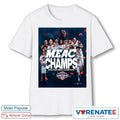 Official 2025-2026 MEAC Tournament Champions Howard Men’s Basketball Poster T-Shirt