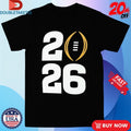 Official 2025-26 College Football Playoff Event Logo Shirts