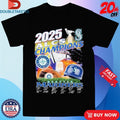 Official 2025 ALCS Champions Seattle Mariners Signatures Shirts