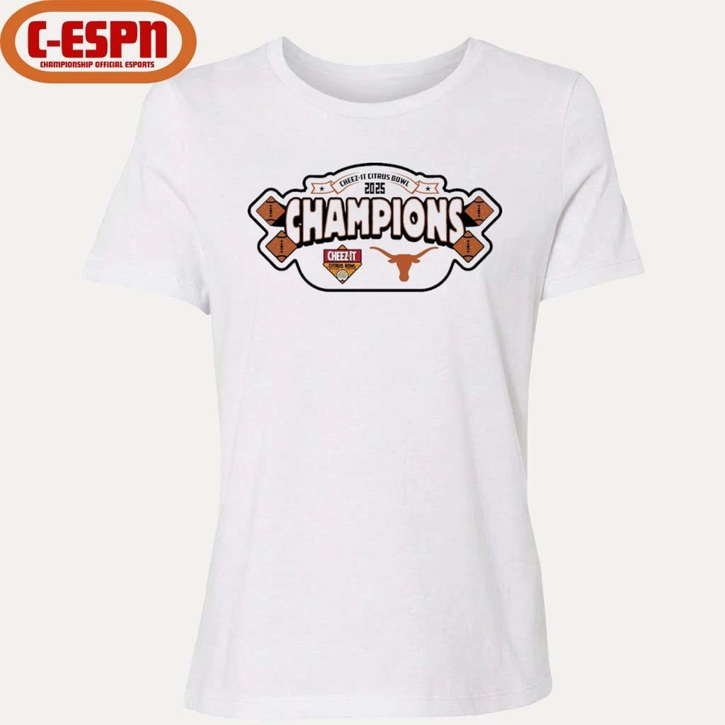Official 2025 Cheez-It Citrus Bowl TEXAS CHAMPS Shirt