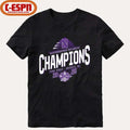 Official 2025 GameAbove Sports Bowl Champions Northwestern Wildcats T-Shirt