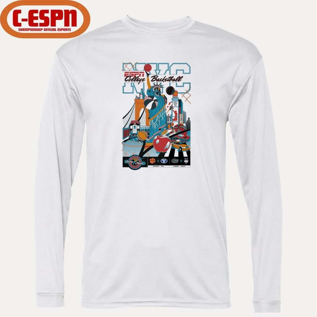 Official 2025 Jimmy V Classic 4 Team Basketball Shirt