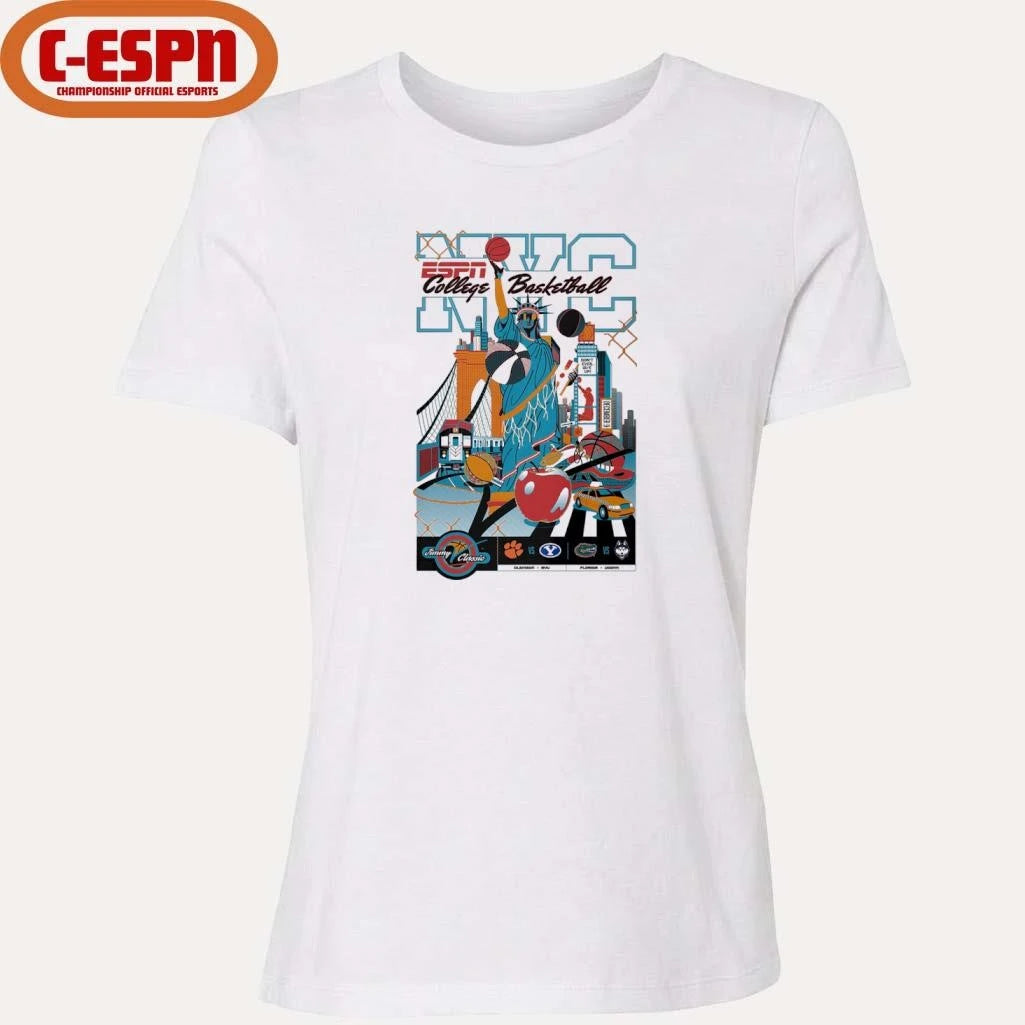 Official 2025 Jimmy V Classic 4 Team Basketball Shirt