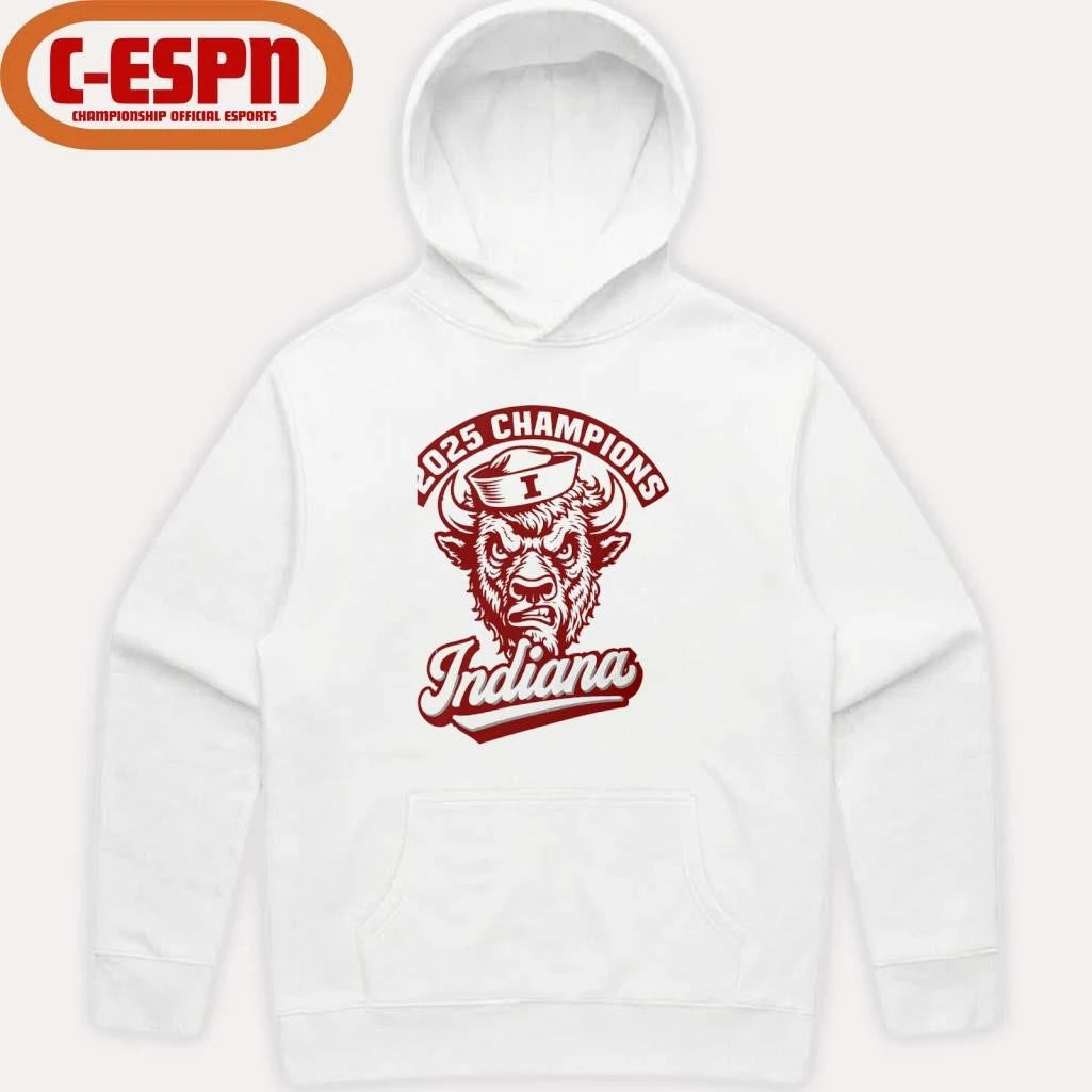 Official 2025 National Champions Indiana Bison shirt