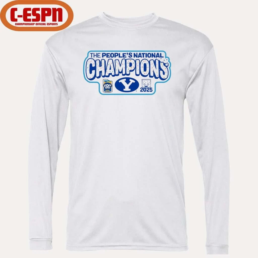 Official 2025 Pop-tarts Bowl BYU Champs Shirt