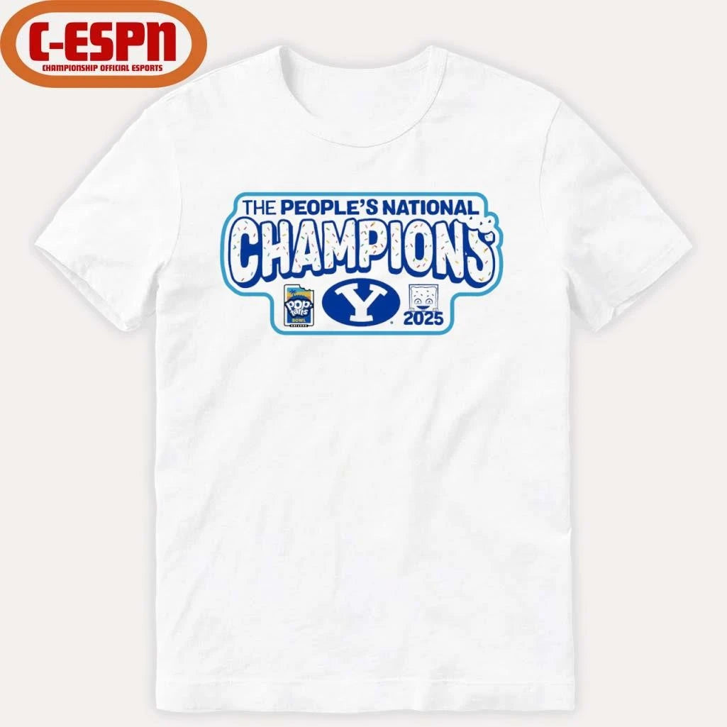 Official 2025 Pop-tarts Bowl BYU Champs Shirt