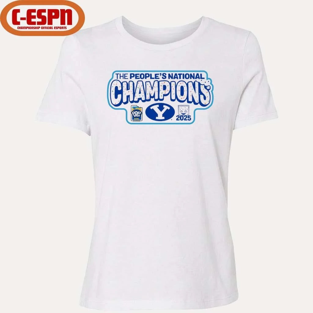 Official 2025 Pop-tarts Bowl BYU Champs Shirt