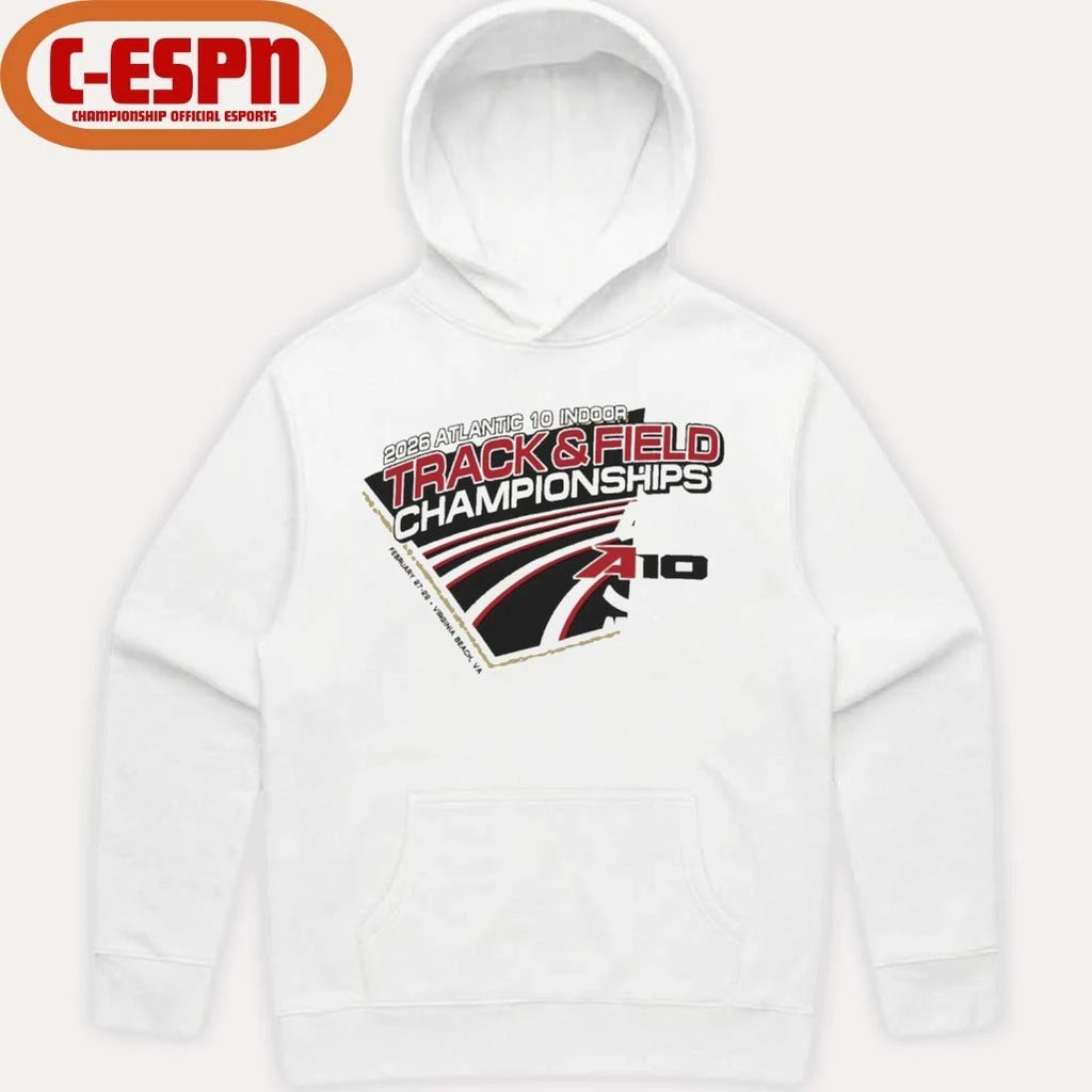 Official 2026 A-10 Indoor Track &amp; Field Championship T-Shirt