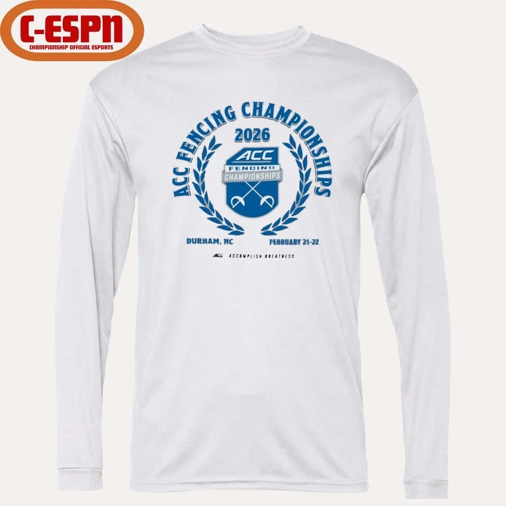 Official 2026 ACC Fencing Championships Shirt