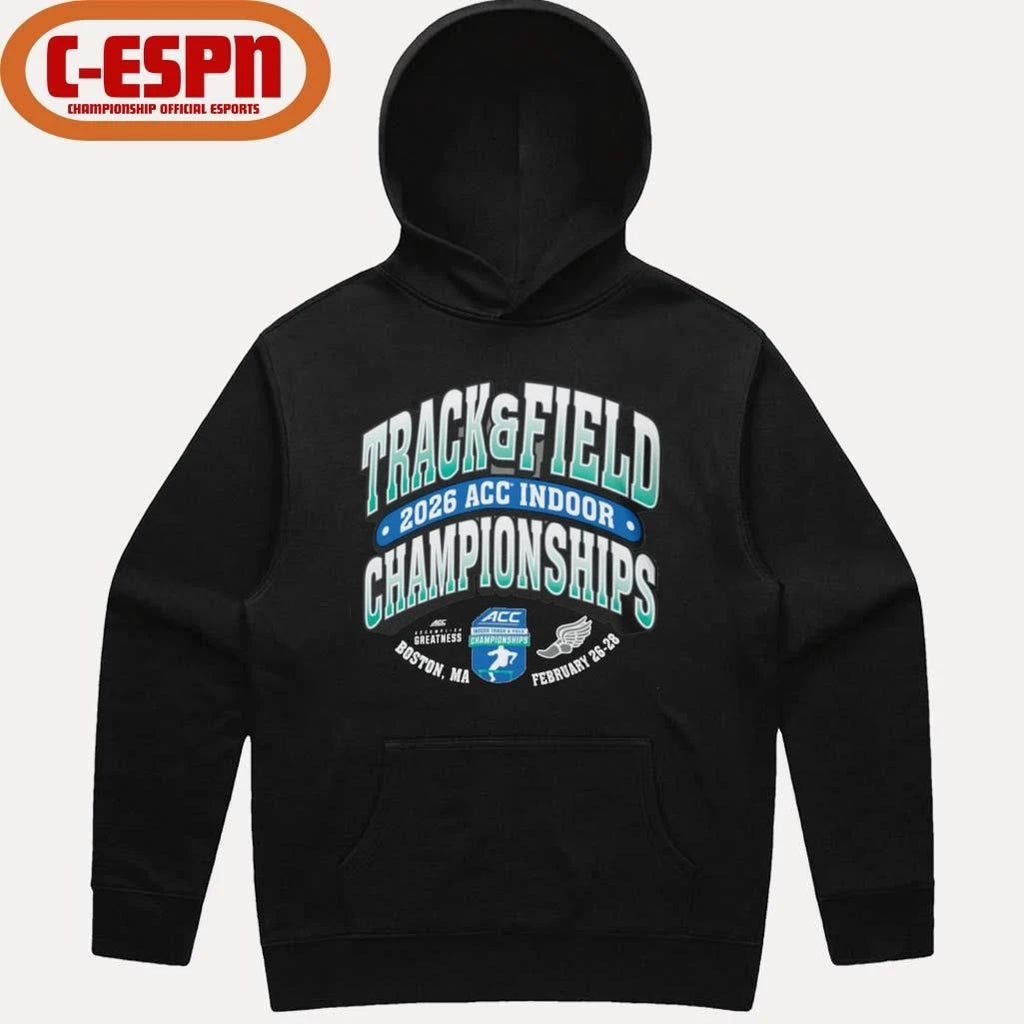 Official 2026 ACC Men’s &amp; Women’s Indoor Track &amp; Field Championships shirt