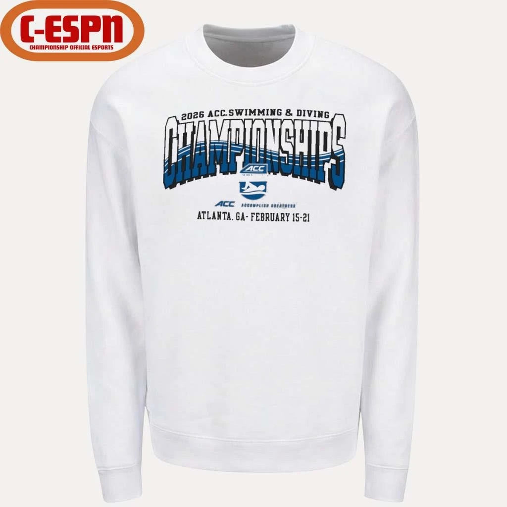Official 2026 ACC Swimming &amp; Diving Championships T-Shirt