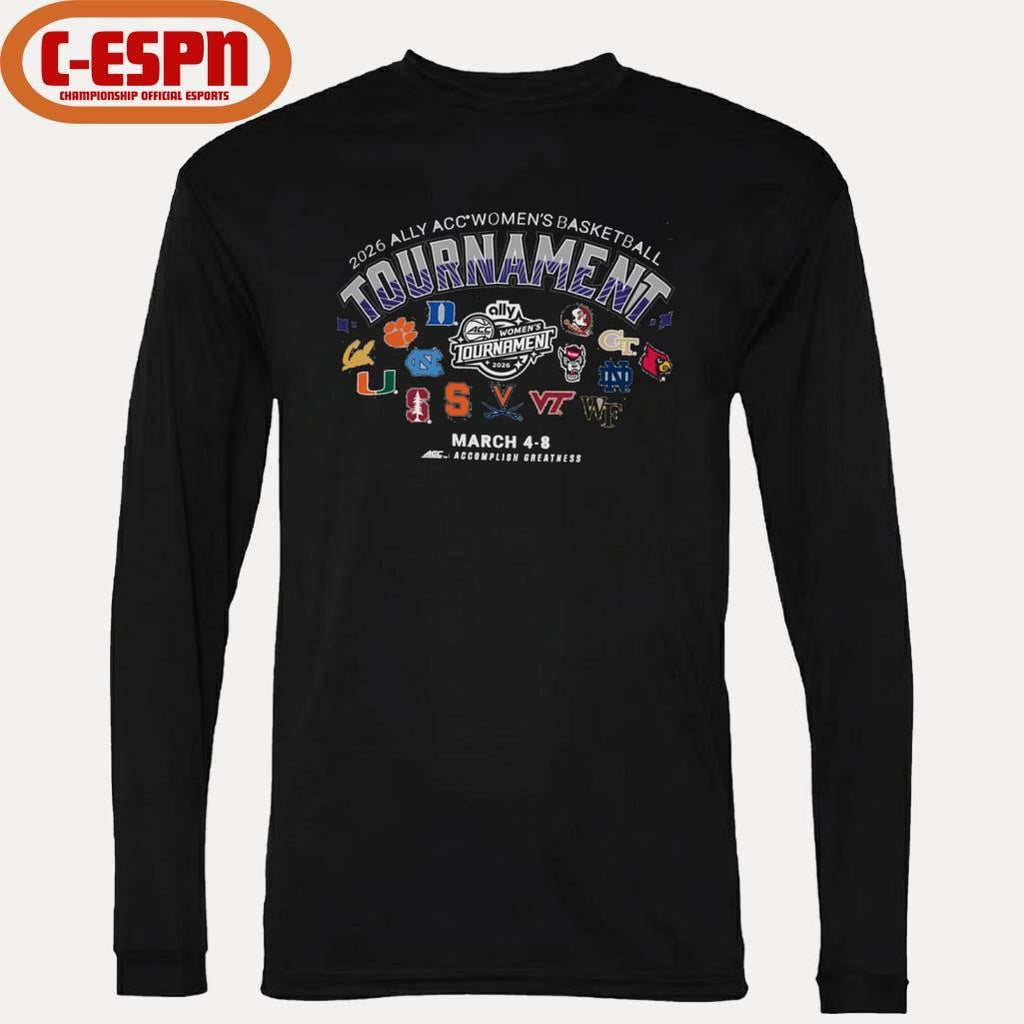 Official 2026 ACC Women’s Basketball Championship T-Shirt