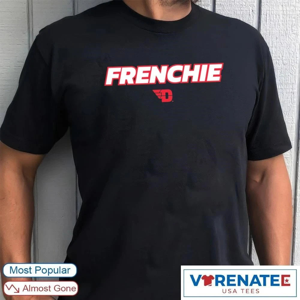 Official 2026 Amael L’Etang Frenchie Dayton Flyers Men’s Basketball T-Shirt