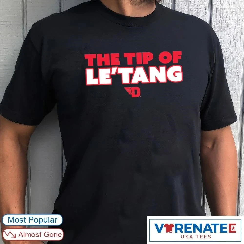 Official 2026 Amael L’Etang The Tip of Le’Tang Dayton Flyers Men’s Basketball T-Shirt