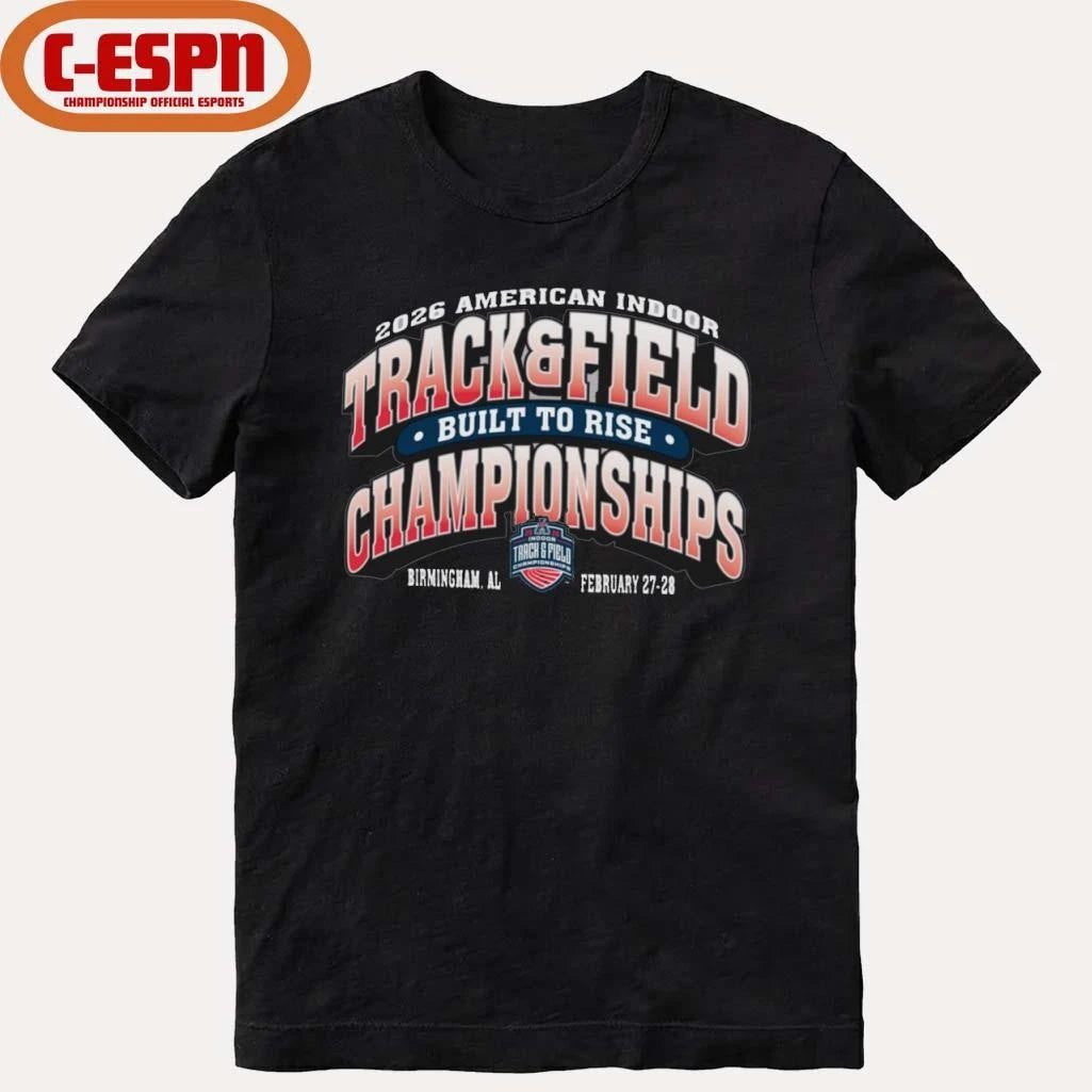 Official 2026 American Athletic Indoor Track &amp; Field Championships Shirt