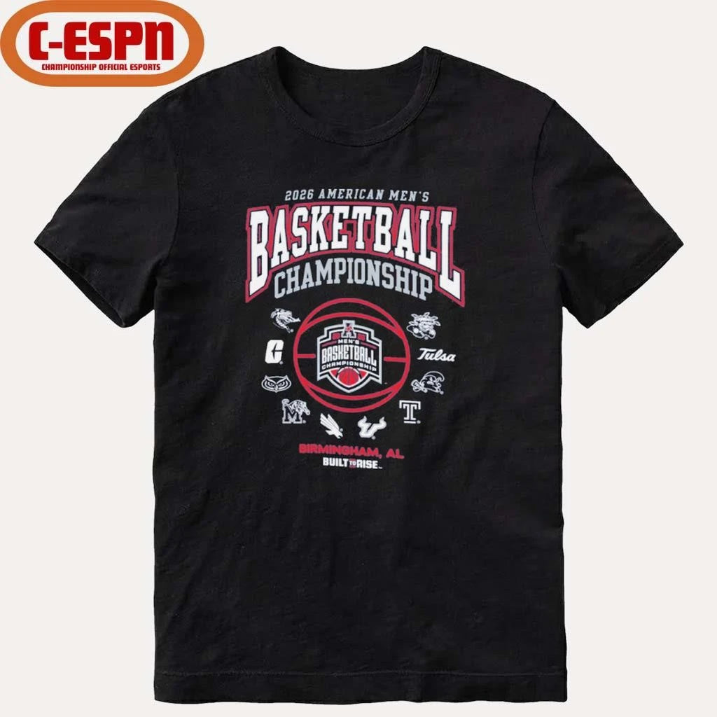 Official 2026 American Athletic Men’s Basketball Championship Shirt