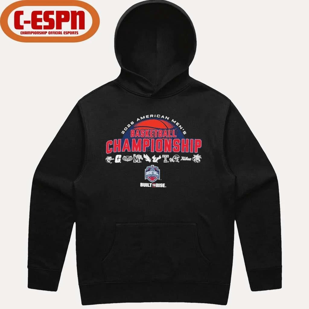 Official 2026 American Athletic Men’s Basketball Championship Team Logo Shirt