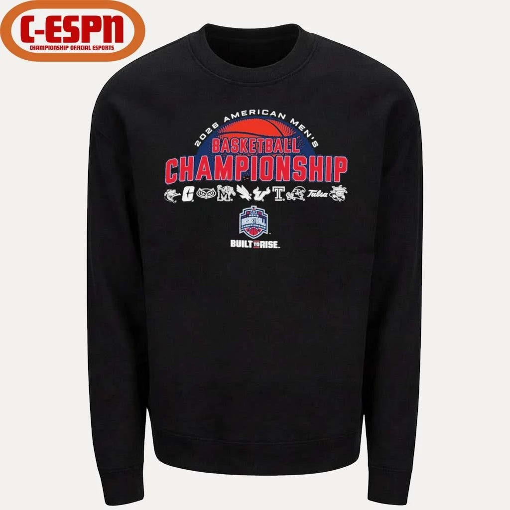 Official 2026 American Athletic Men’s Basketball Championship Team Logo Shirt