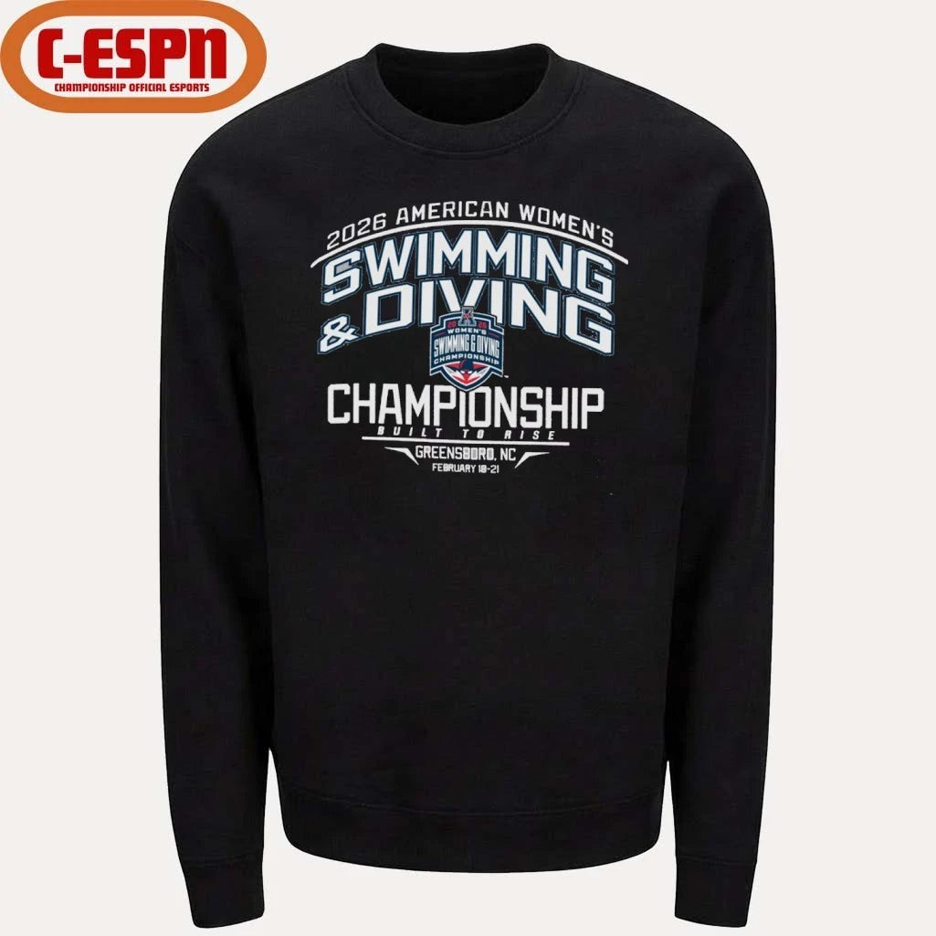 Official 2026 American Athletic Swimming &amp; Diving Championships Shirt