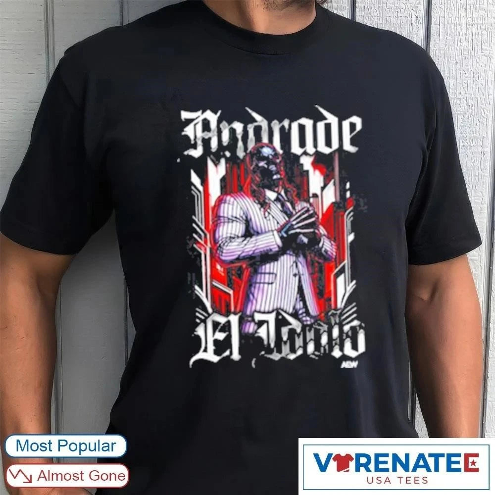 Official 2026 Andrade El Idolo Graphic Series T-Shirt