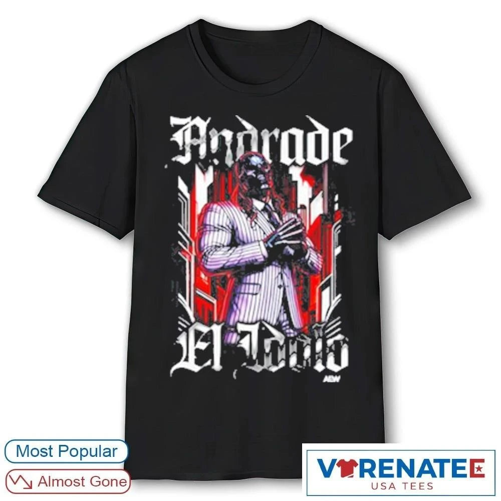 Official 2026 Andrade El Idolo Graphic Series T-Shirt
