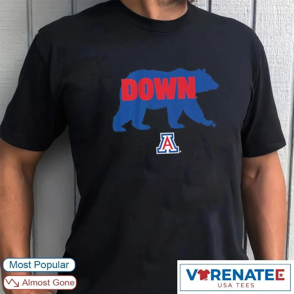 Official 2026 Arizona Wildcats Bear Down Symbol T-Shirt