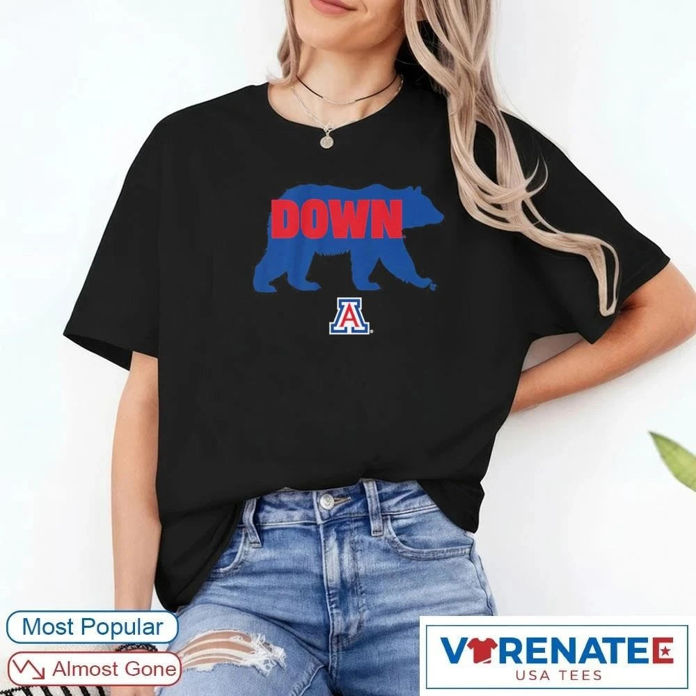 Official 2026 Arizona Wildcats Bear Down Symbol T-Shirt
