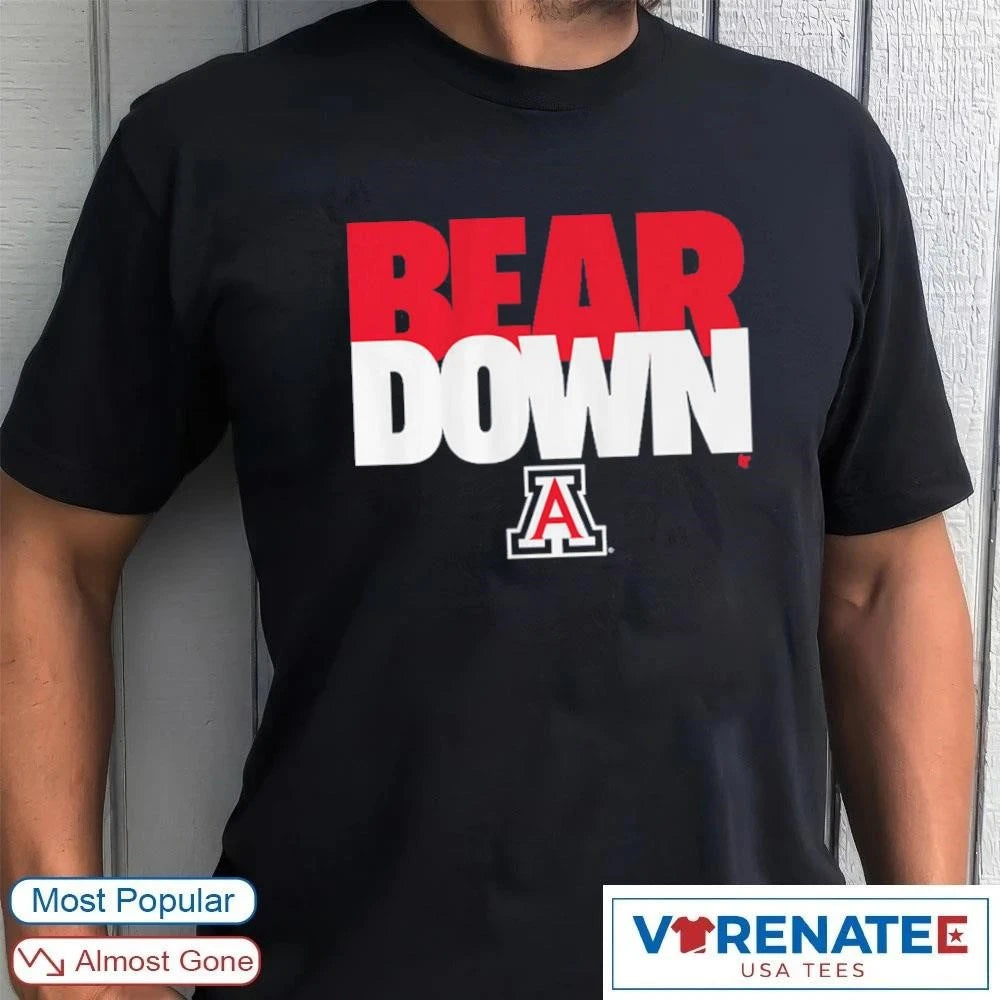 Official 2026 Arizona Wildcats Bear Down T-Shirt
