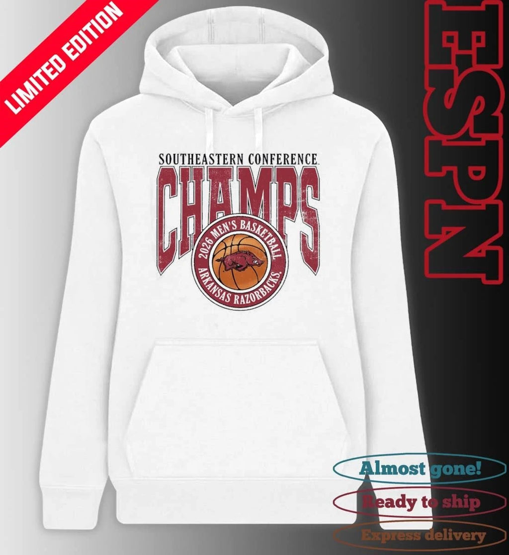 Official 2026 Arkansas SEC Champs T-Shirt