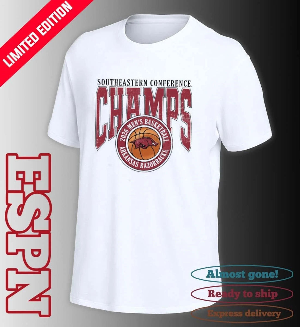 Official 2026 Arkansas SEC Champs T-Shirt