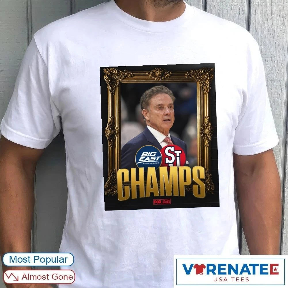 Official 2026 BIG EAST Conference Champs St. John’s FOX College Hoops T-Shirt